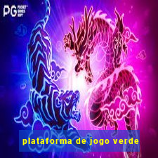 plataforma de jogo verde